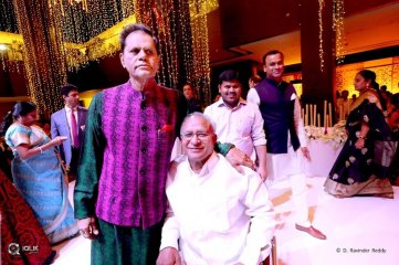 Celebs At T Subbarami Reddy Grandson Keshav Wedding Reception